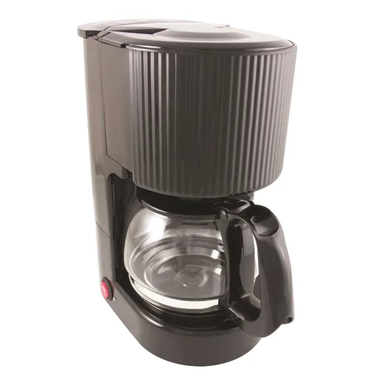 4-Cup Coffeemaker, Black with Glass Carafe