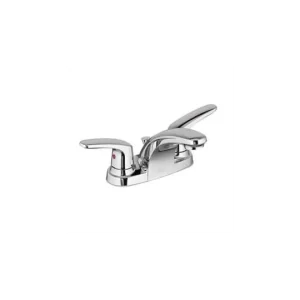 American Standard Colony® Pro Two Handle Centerset Bathroom Sink Faucet in Polished Chrome