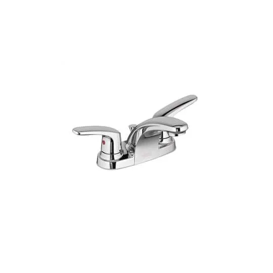 American Standard Colony® Pro Two Handle Centerset Bathroom Sink Faucet in Polished Chrome