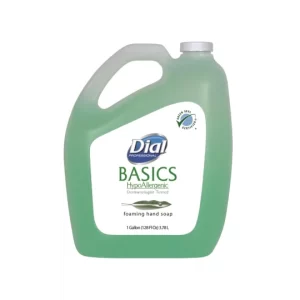 Dial® Basics Foaming Hand Soap, Honeysuckle, 1 Gallon