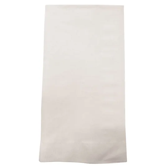 Dinner Napkin, 3-Ply, 1/6 Fold, 13x17, White