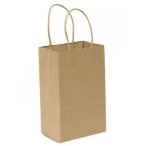 Duro Gem Basis Twist Handle Kraft Paper Bag