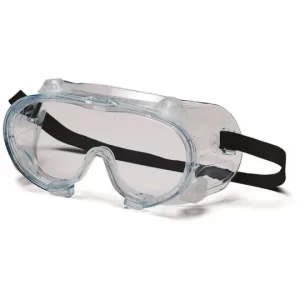 Impact® Pro-Guard® Anti-Fog Chemical Safety Goggle, Indirect Vent, Clear with Black Strap