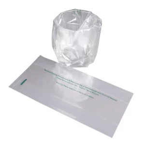 MultiPlast® Bio-Enhanced Degradable Water Glass Bag, Clear 4x2x8