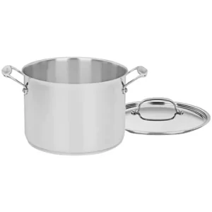 Stockpot 8 Quart, Stainless Steel