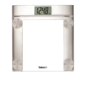 Thinner TH360WH Digital Precision Chrome and Glass Scale
