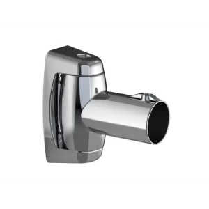 WingIts® CRESCENT Round Pivot Brackets Kit, Die Cast Zinc, Chrome Plated, Polished Finish
