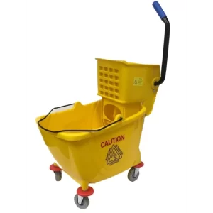 35 Liter Mop Bucket and Wringer Combo, Side Press