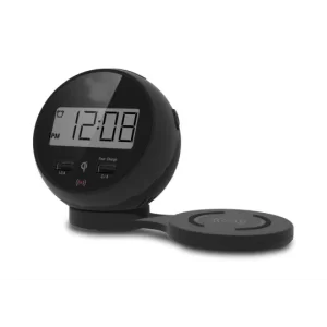 Alarm Clock with Qi Wireless Charging