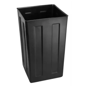 Alpine Industries 40 Gallon Plastic Liner Trash Can Receptacle