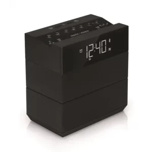Bluetooth Alarm Clock with 2 USB Charging Ports