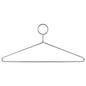 Stainless Steel Hangers, Closed Loop, Chrome
