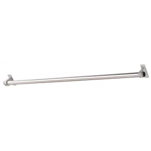Undershelf Rod & Bracket Set, 4 Foot Chrome Rod, 1.0in Diameter