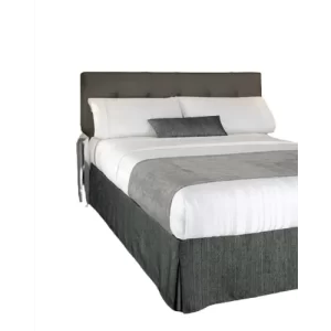 Bedscarf, Rayon Polyester, Queen, 24x84, Concrete