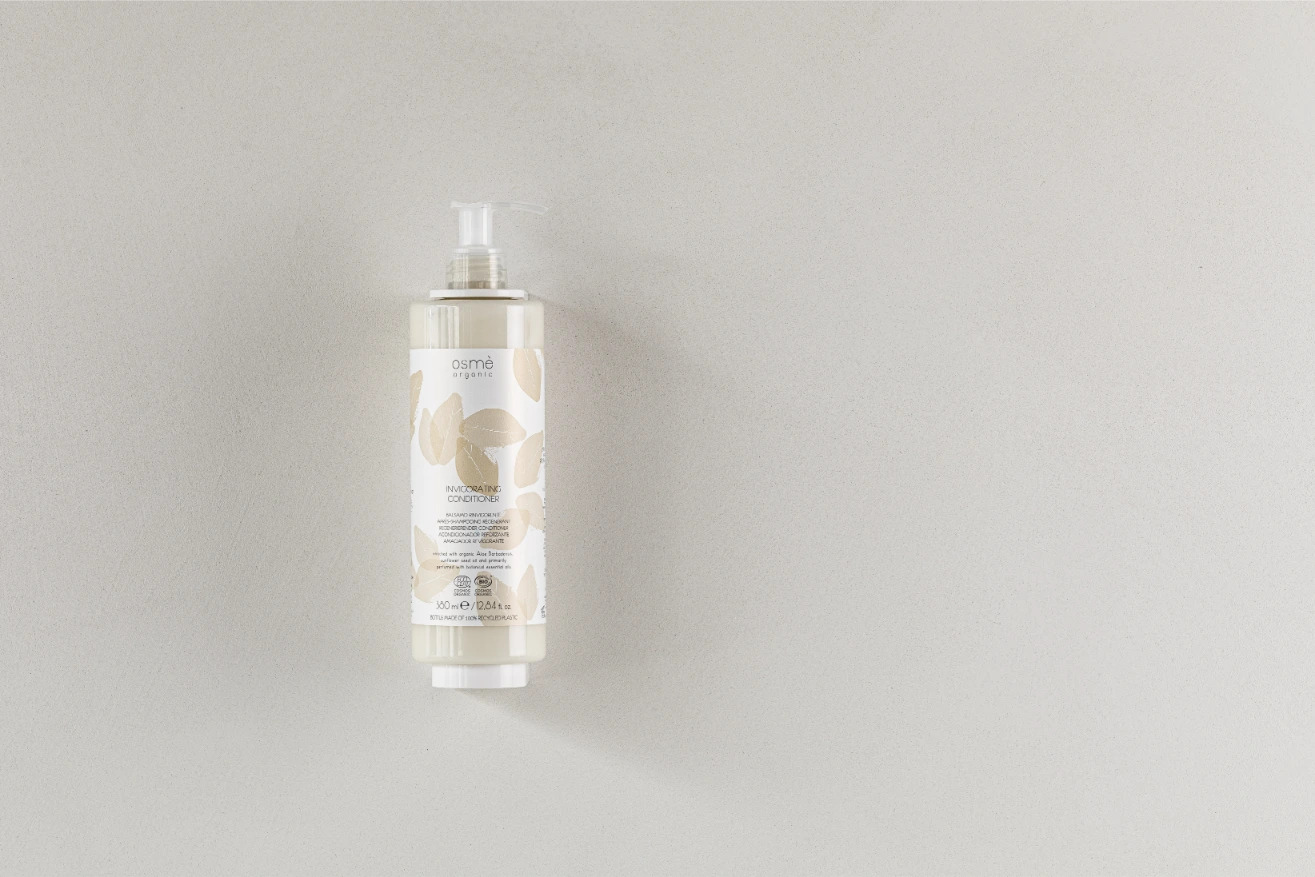 Osmè Invigorating Conditioner With Locked Pump - Organic Certified (380 ml) - 18Pack - Image 3