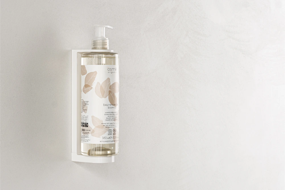 Osmè Balancing Shampoo Refillable Bottle - Organic Certified (380ml) - 18Pack - Image 2