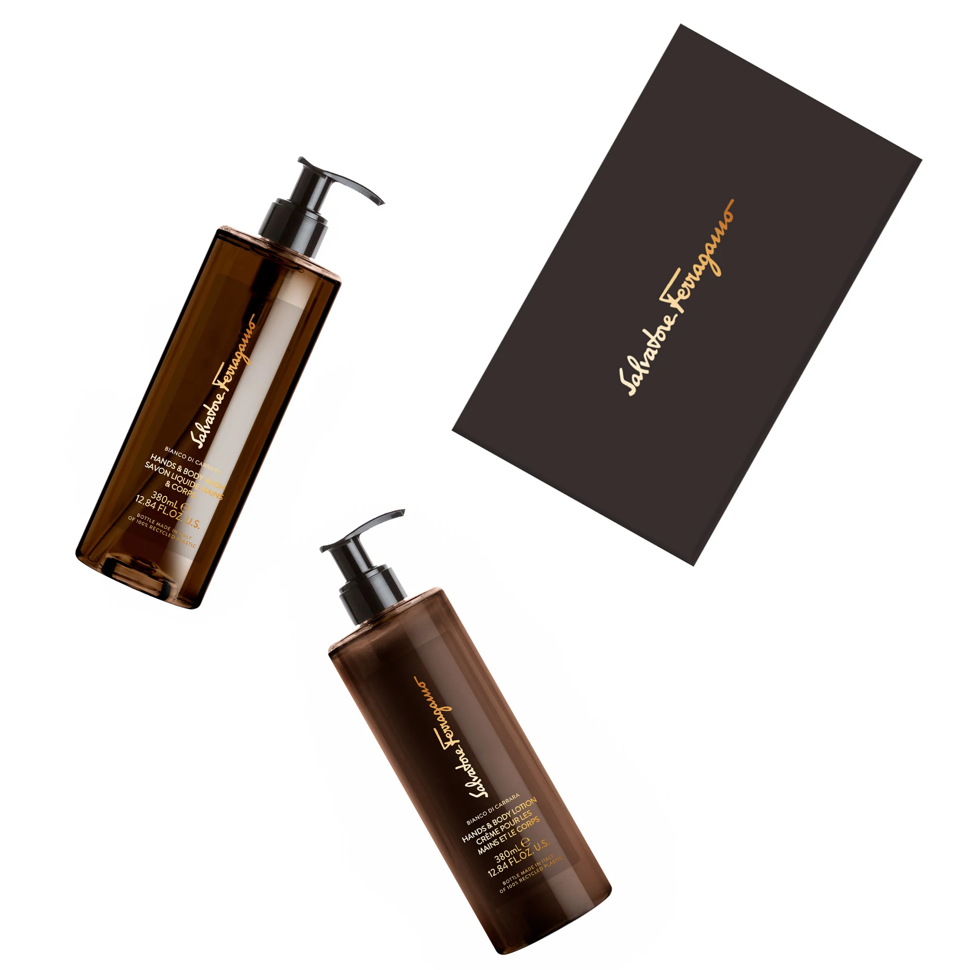 Ferragamo "Bianco Di Carrara" Dispenser Duo Box - 8pack - Image 3