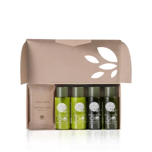 Geneva Green Big Amenities Paper Box - 14Pack