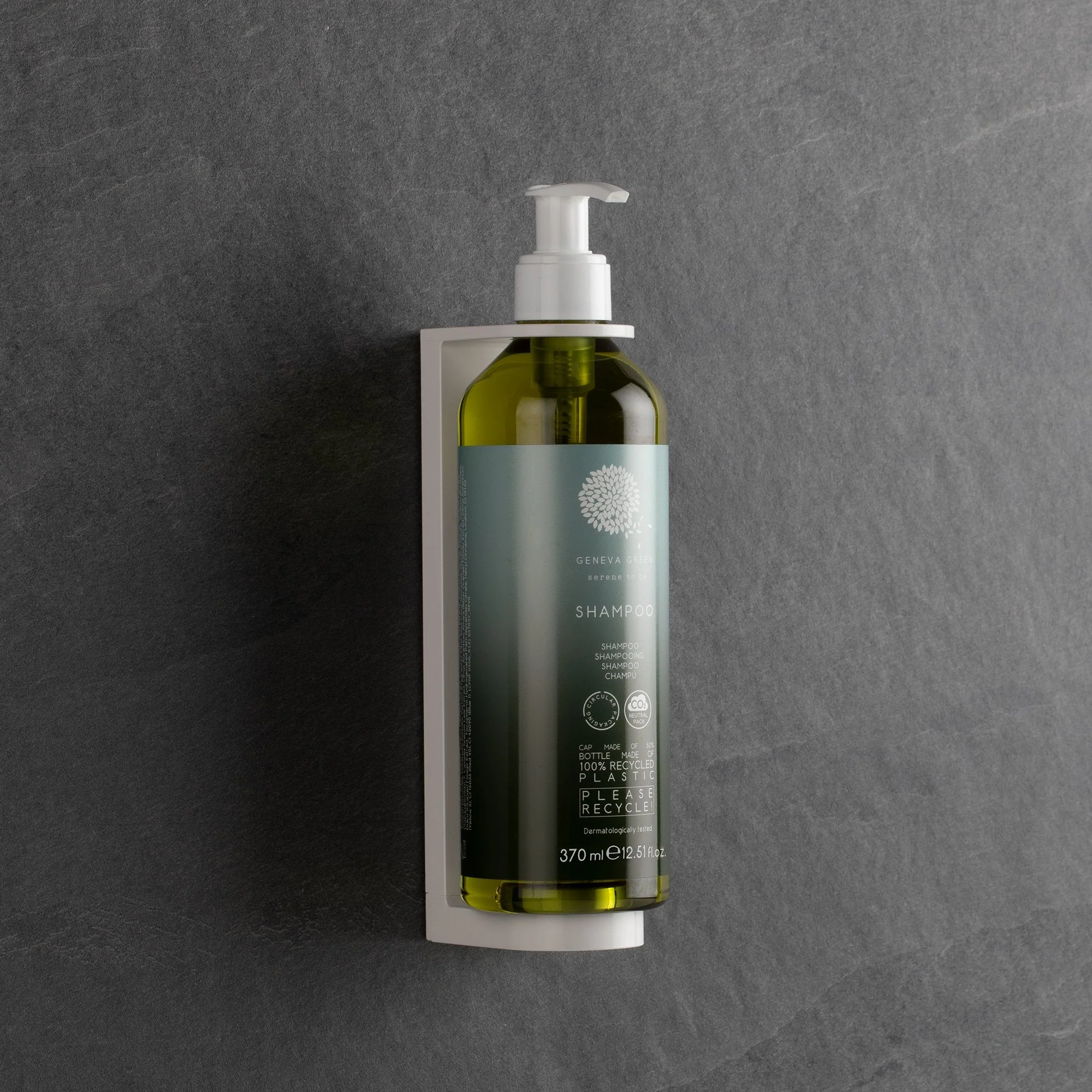 Geneva Green Shampoo Refillable Bottle (370 ml) - 18Pack - Image 2