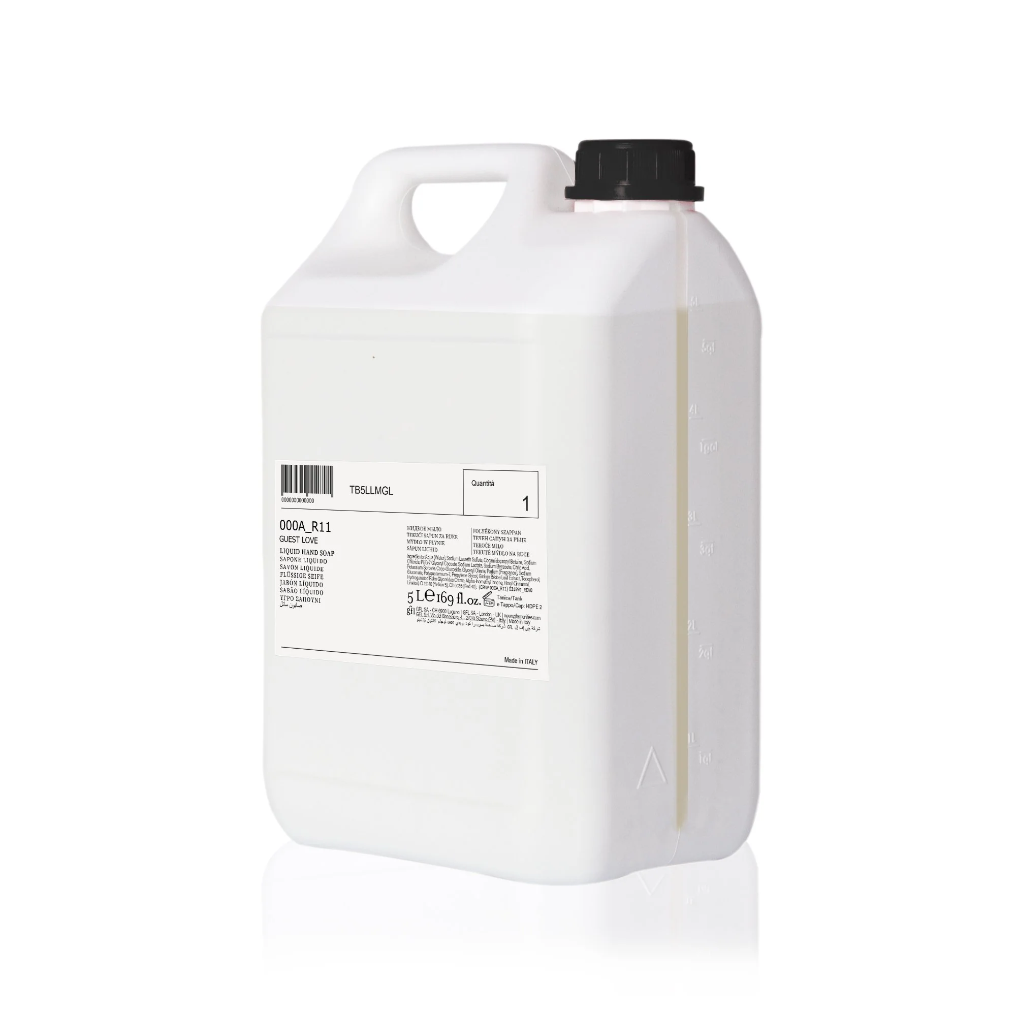 Guest Love Liquid Hand Soap (5 L) - 2Pack